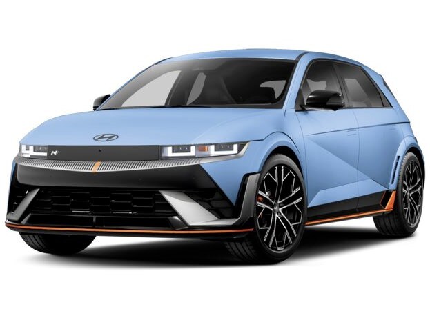 Blue Hyundai IONIQ 5 N