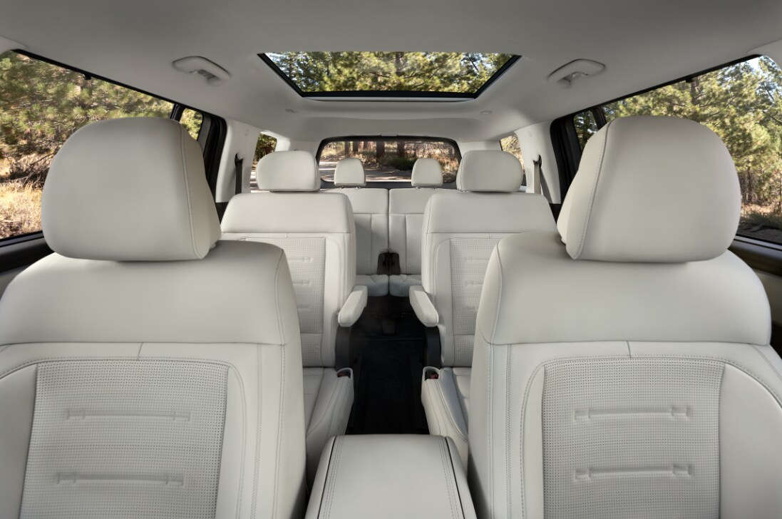 Hyundai Santa Fe interior and seating