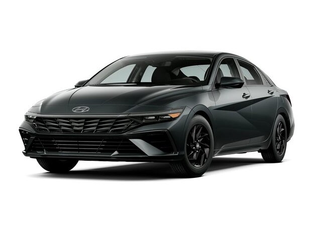 Black Hyundai Elantra Hybrid
