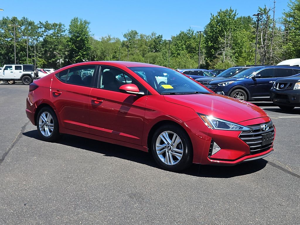 Used 2019 Hyundai Elantra SEL with VIN 5NPD84LF1KH414587 for sale in Brockton, MA