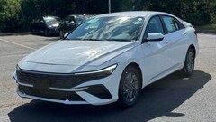 2026 Hyundai Elantra Hybrid Blue Sedan