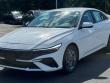 New 2026 Hyundai Elantra Hybrid Blue Sedan