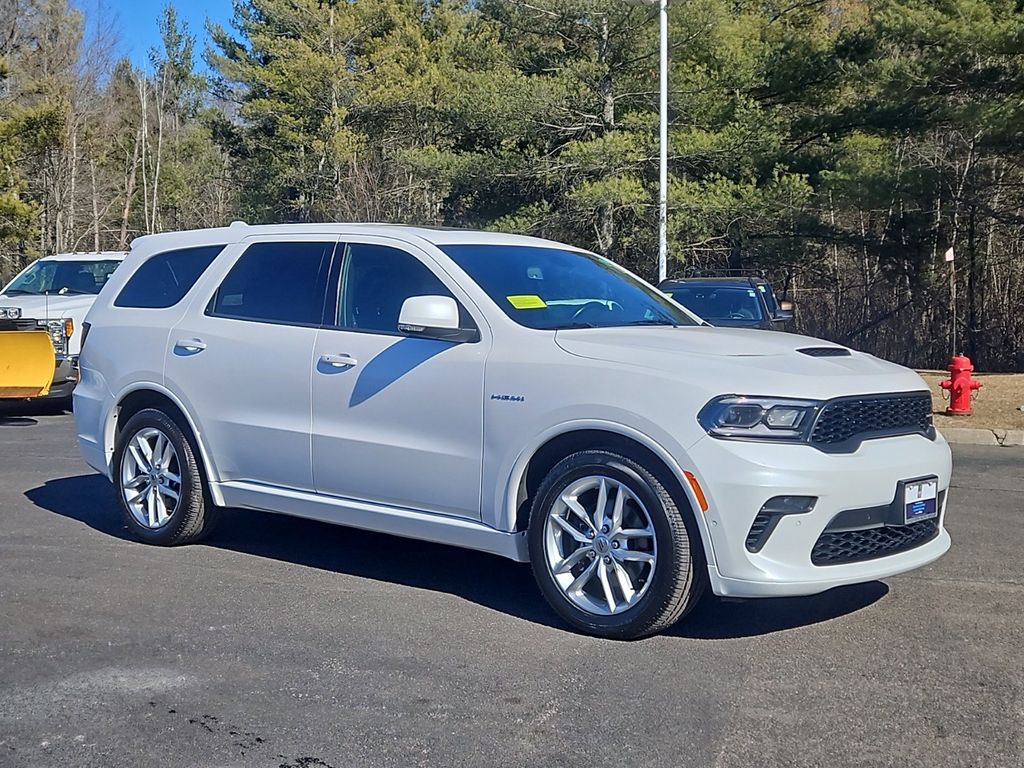 Used 2021 Dodge Durango R/T with VIN 1C4SDJCT8MC573628 for sale in Brockton, MA