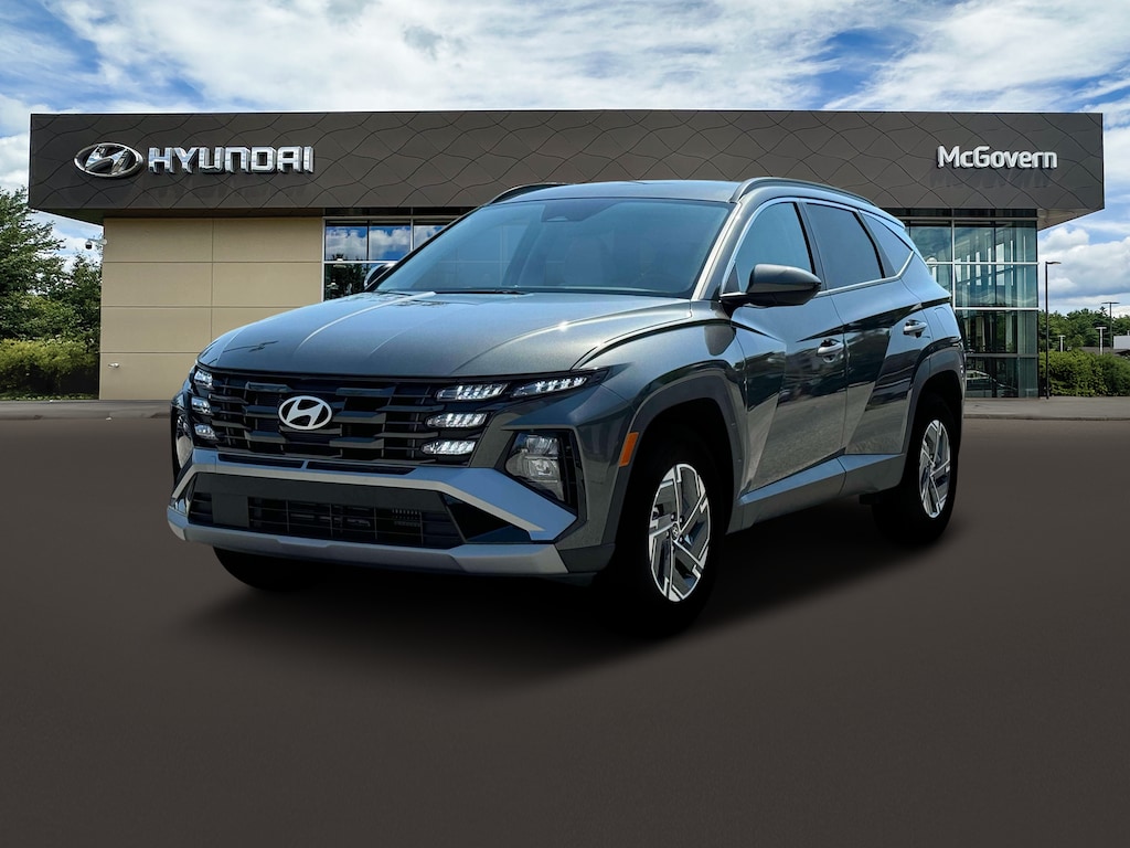New 2025 Hyundai Tucson Hybrid Blue SUV