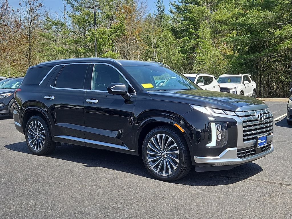 Certified 2024 Hyundai Palisade Calligraphy with VIN KM8R7DGE3RU707039 for sale in Brockton, MA