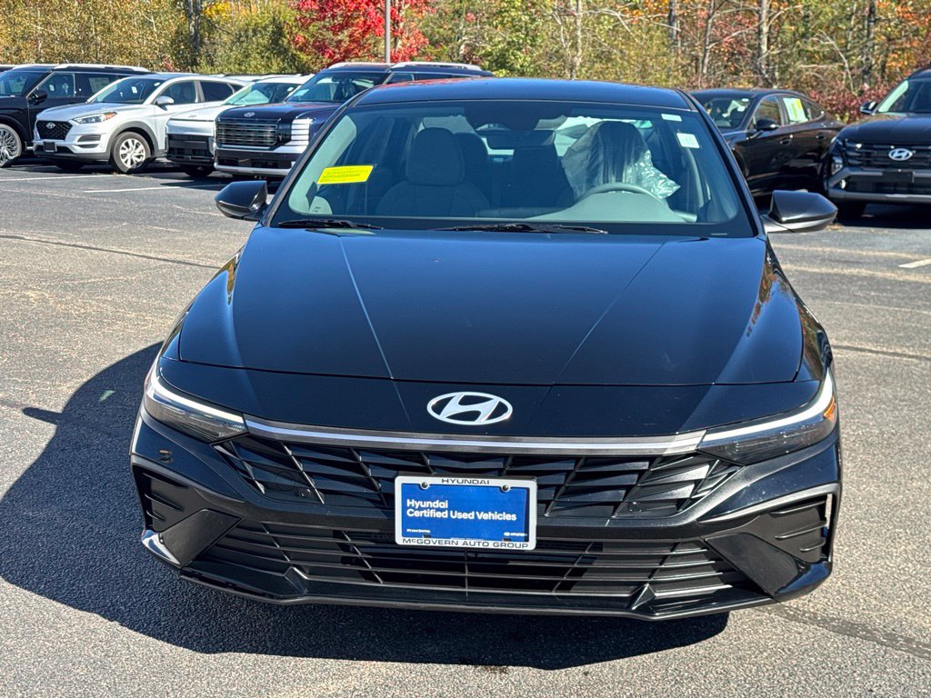 Certified 2024 Hyundai Elantra SEL with VIN KMHLM4DG3RU761588 for sale in Brockton, MA