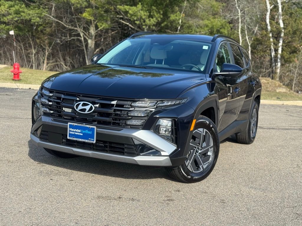 Certified 2025 Hyundai Tucson Hybrid Blue SUV