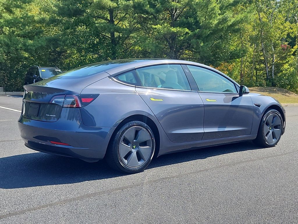 Used 2022 Tesla Model 3 Long Range with VIN 5YJ3E1EB8NF249167 for sale in Brockton, MA