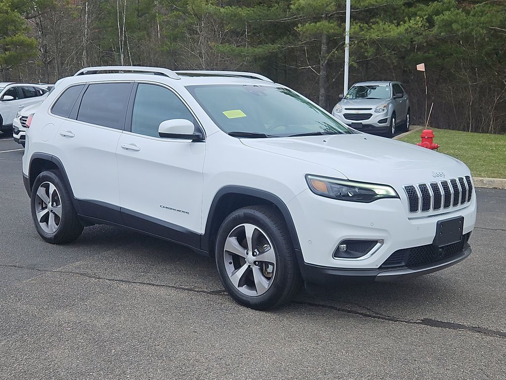 Used 2021 Jeep Cherokee Limited with VIN 1C4PJMDXXMD205043 for sale in Brockton, MA