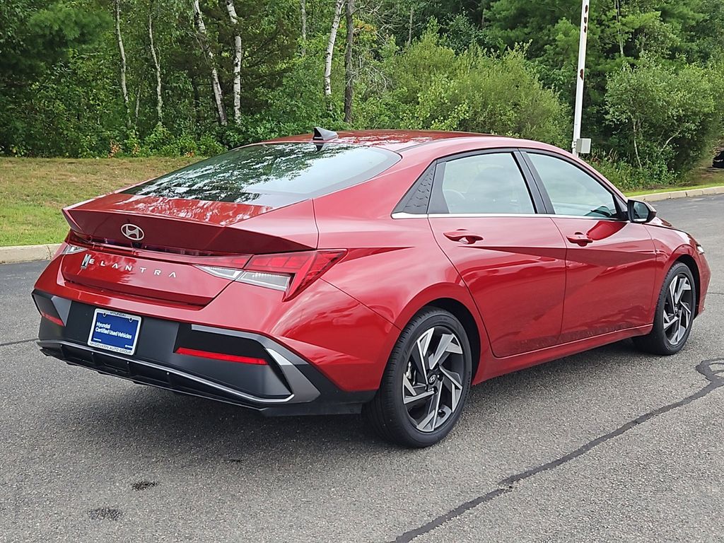 Certified 2024 Hyundai Elantra SEL with VIN KMHLS4DG7RU643436 for sale in Brockton, MA