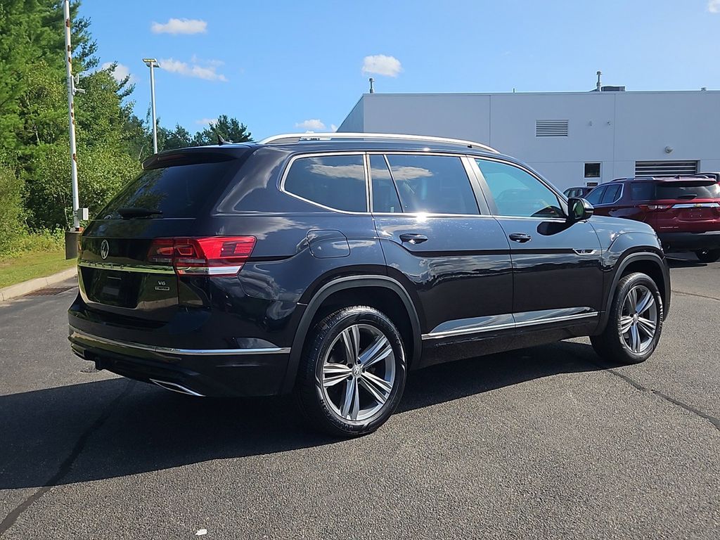 Used 2019 Volkswagen Atlas SE R-Line w/Tech with VIN 1V2XR2CA3KC577142 for sale in Brockton, MA