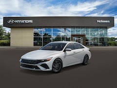2026 Hyundai Elantra Hybrid Blue Sedan