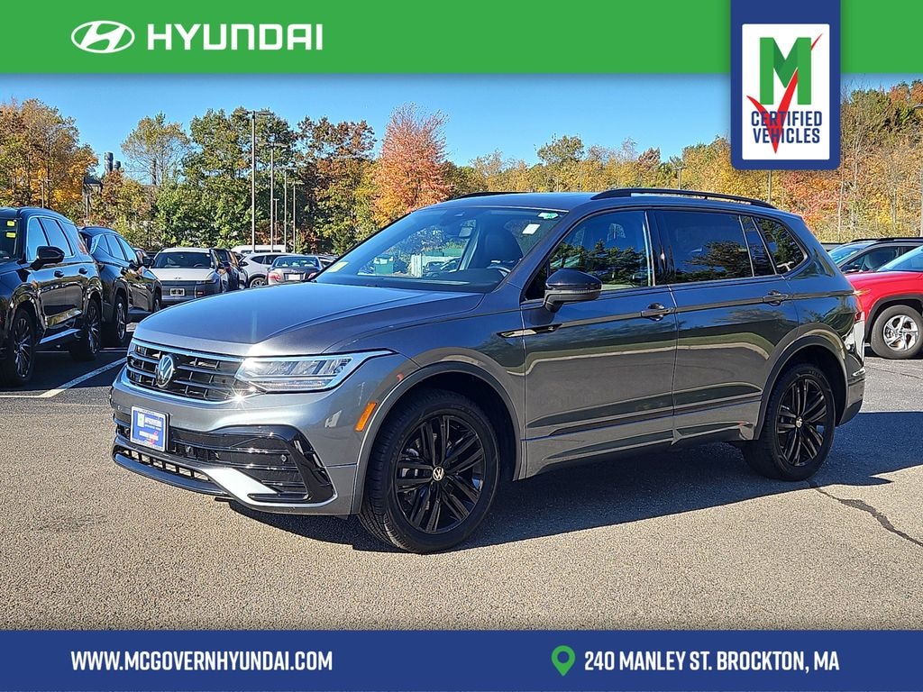 Used 2022 Volkswagen Tiguan 2.0T SE R-Line Black SUV