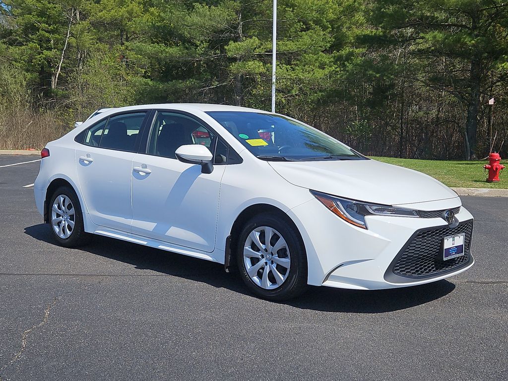 Used 2022 Toyota Corolla LE with VIN JTDEPMAE8N3029951 for sale in Brockton, MA