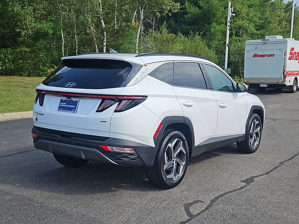 Certified 2022 Hyundai Tucson Limited with VIN 5NMJECAE0NH060739 for sale in Brockton, MA