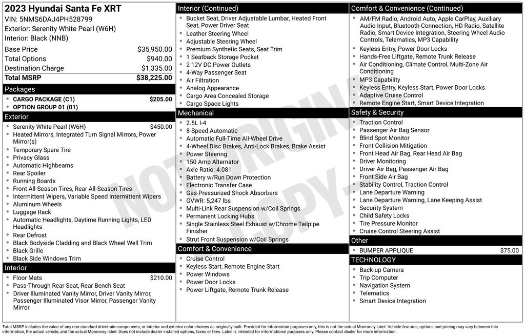 2023 Hyundai Santa Fe XRT 2.5 AWD's photo