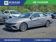 New 2025 Hyundai Elantra Hybrid Blue Sedan