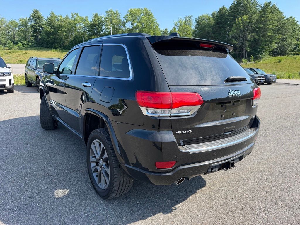 Used 2017 Jeep Grand Cherokee Overland with VIN 1C4RJFCG3HC803914 for sale in Bow, NH