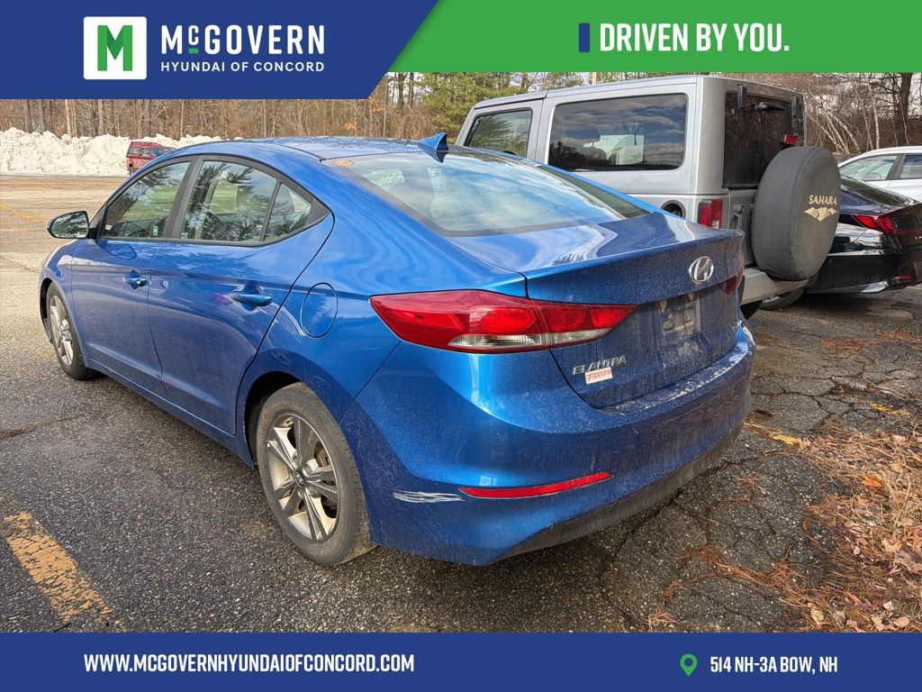 Used 2018 Hyundai Elantra SEL with VIN 5NPD84LF5JH331856 for sale in Bow, NH