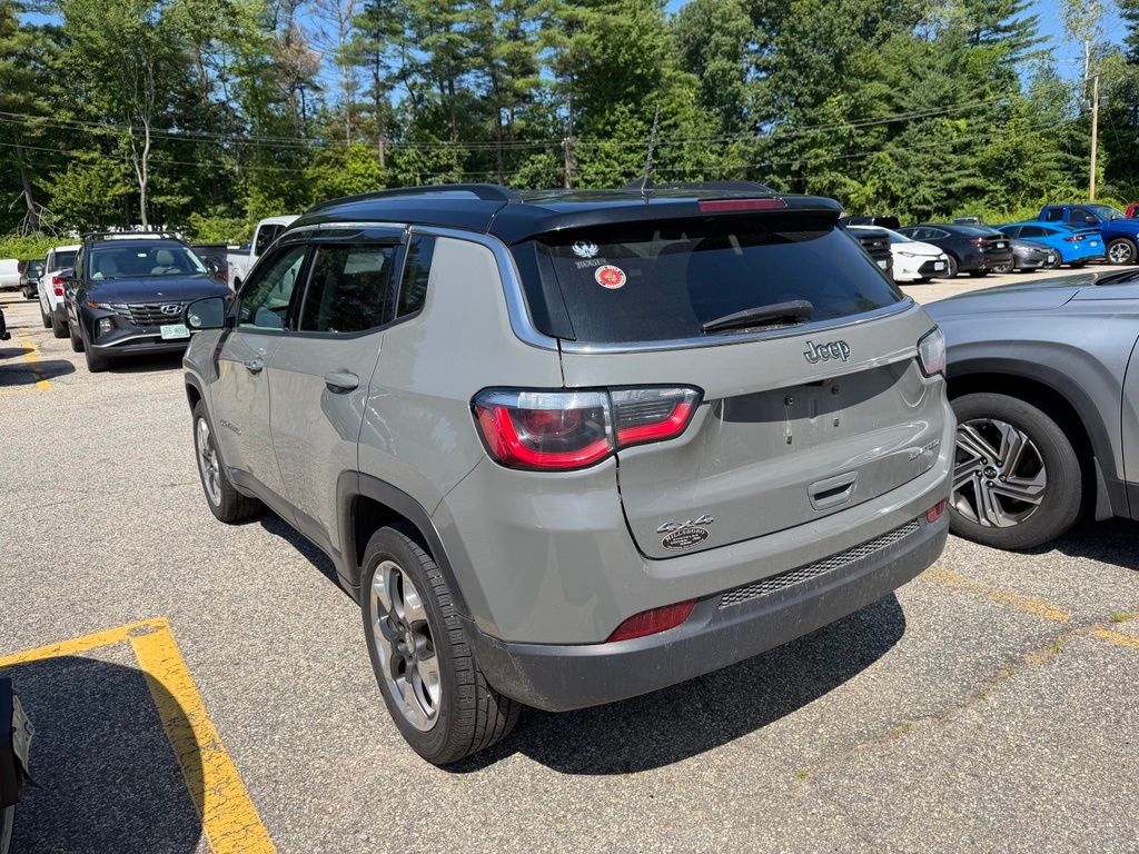 Used 2020 Jeep Compass Limited with VIN 3C4NJDCB9LT116179 for sale in Bow, NH