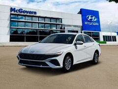 2026 Hyundai Elantra Hybrid Blue Sedan