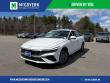 New 2026 Hyundai Elantra Hybrid Blue Sedan