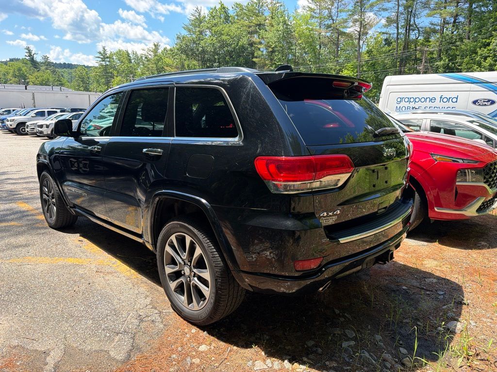 Used 2017 Jeep Grand Cherokee Overland with VIN 1C4RJFCG3HC803914 for sale in Bow, NH