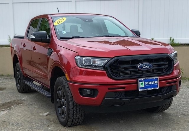Certified 2020 Ford Ranger Lariat with VIN 1FTER4FHXLLA81365 for sale in Newton, MA