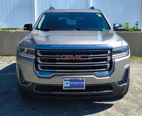 Certified 2022 GMC Acadia AT4 with VIN 1GKKNLLS1NZ166902 for sale in Newton, MA