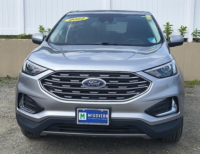 Certified 2022 Ford Edge SEL with VIN 2FMPK4J93NBA91683 for sale in Newton, MA