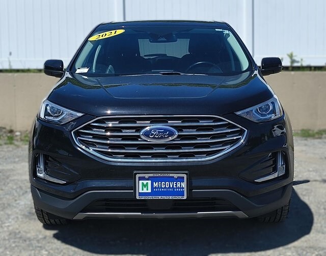 Certified 2021 Ford Edge SEL with VIN 2FMPK4J90MBA51088 for sale in Newton, MA