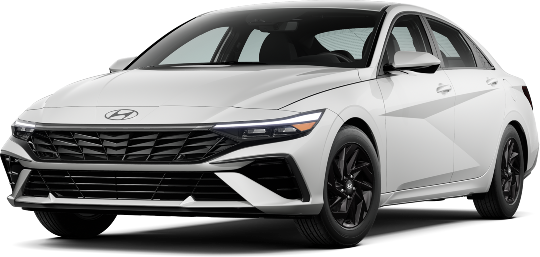  White 2026 Elantra Hybrid