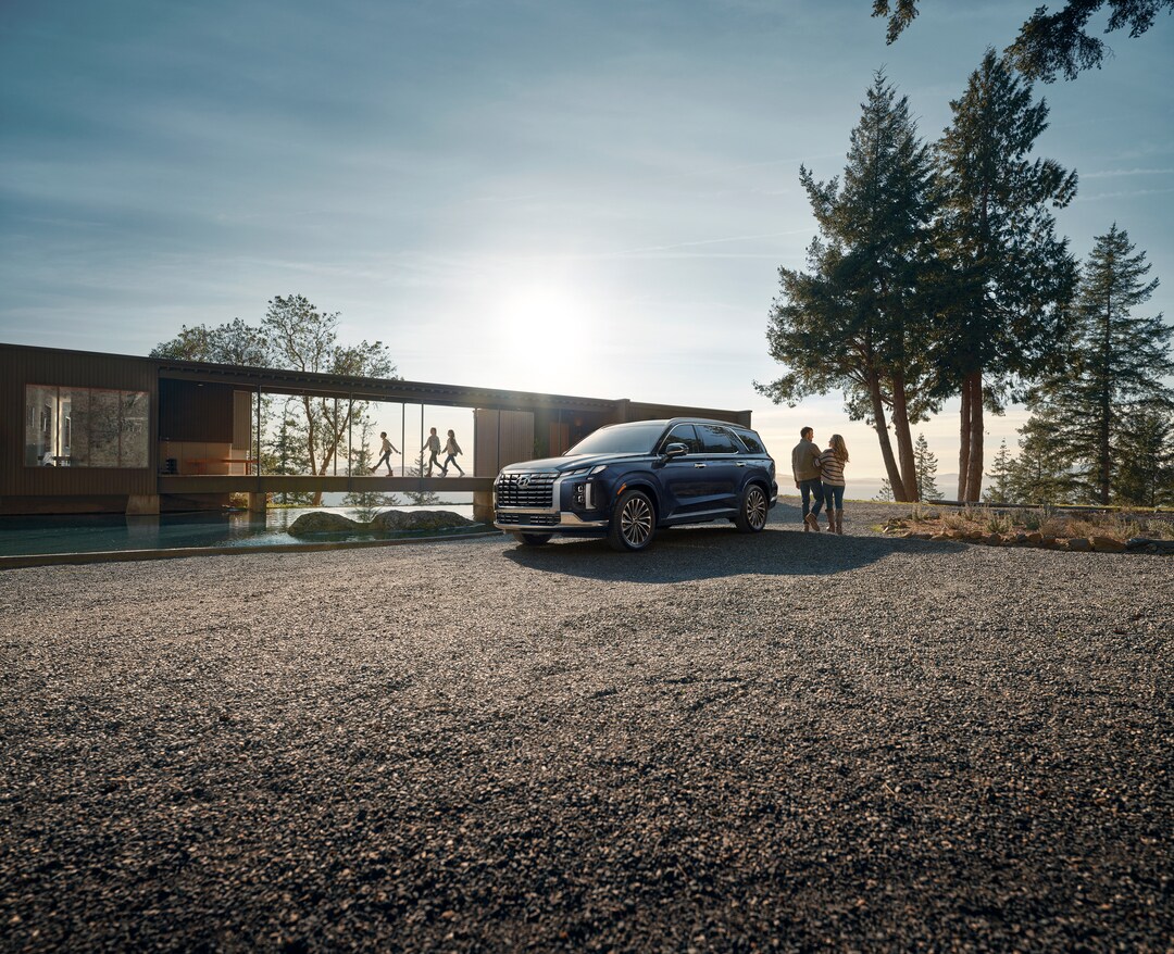 Hyundai Palisade at home