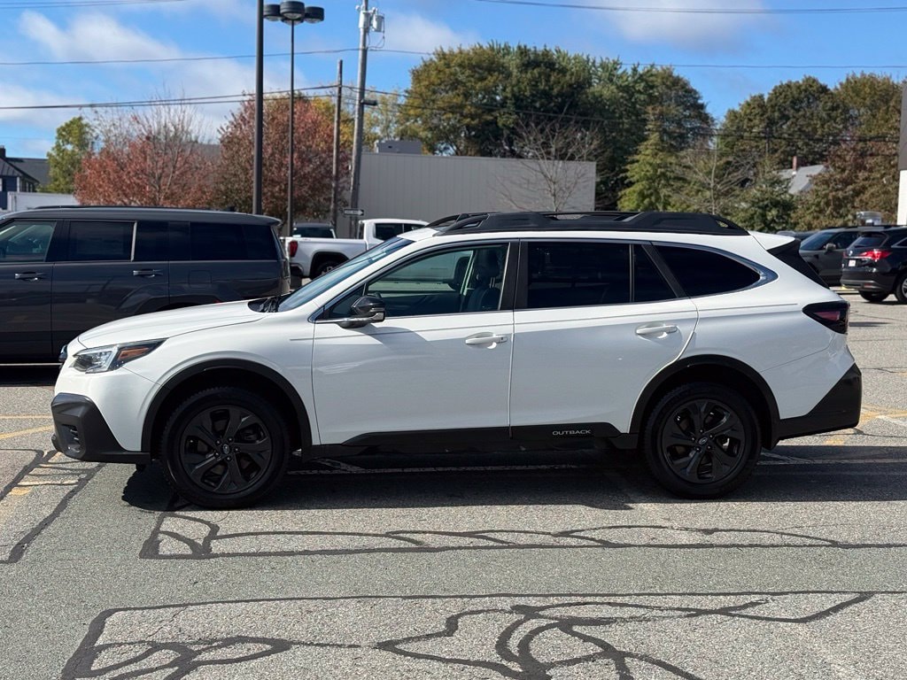 Used 2020 Subaru Outback Onyx Edition with VIN 4S4BTGKD6L3107657 for sale in Milford, MA
