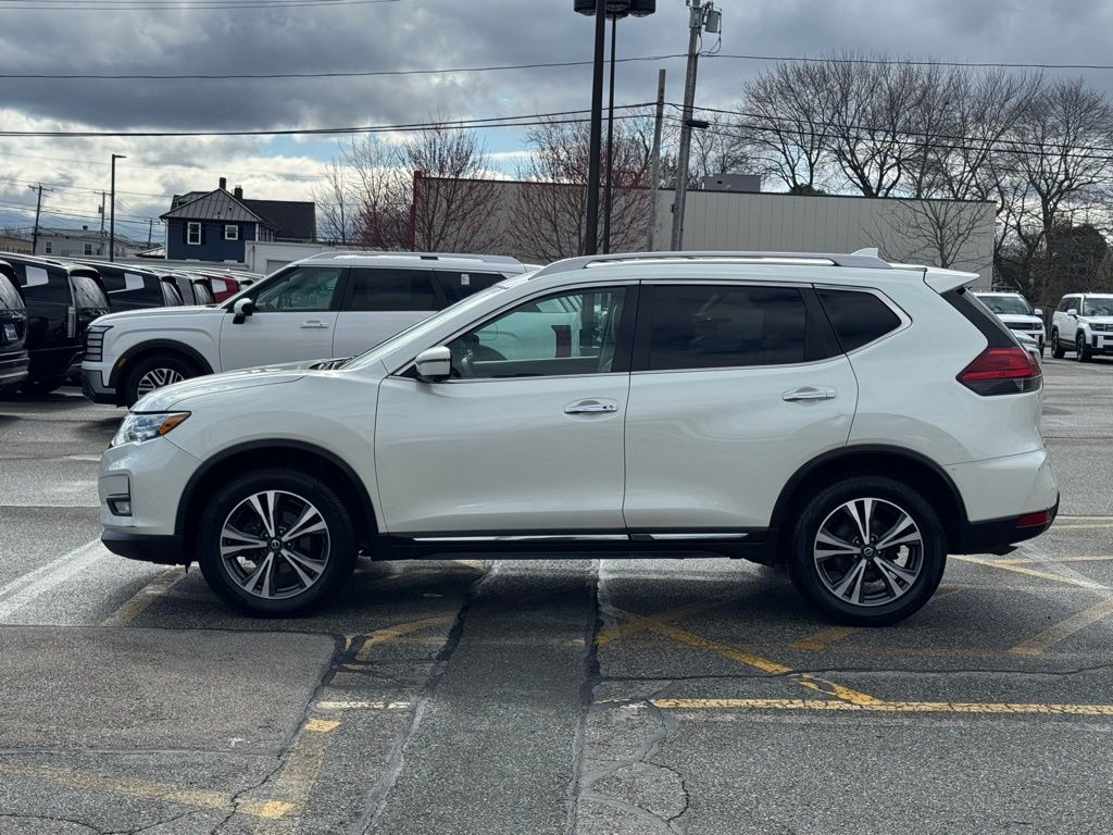 Used 2017 Nissan Rogue SL with VIN 5N1AT2MV5HC887324 for sale in Milford, MA