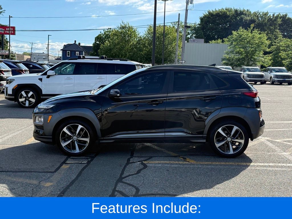 Certified 2021 Hyundai Kona Ultimate with VIN KM8K5CA52MU680340 for sale in Milford, MA