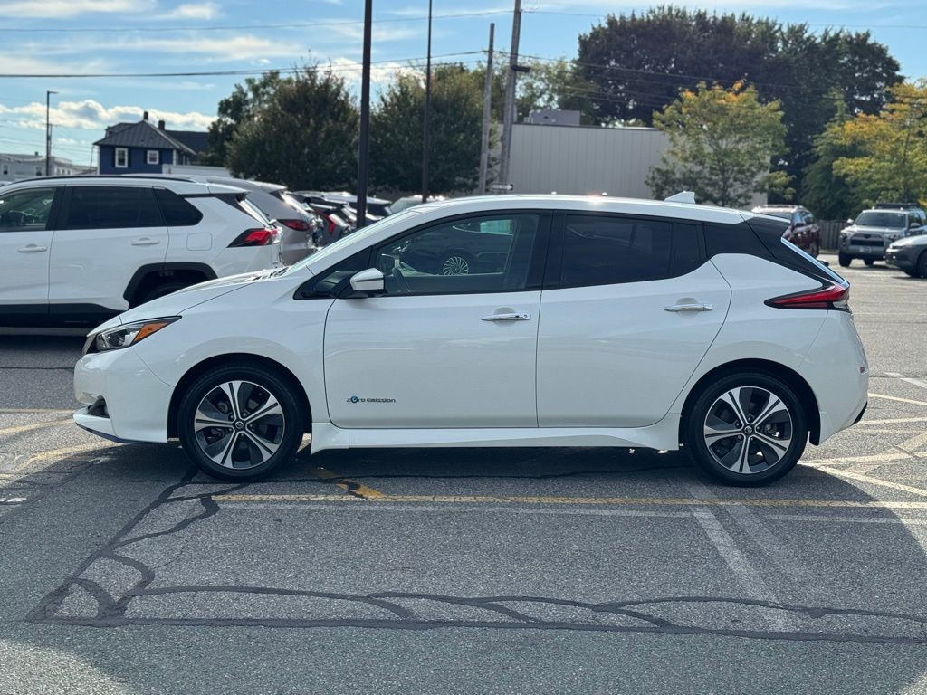 Used 2019 Nissan Leaf SL Plus with VIN 1N4BZ1CP8KC321532 for sale in Milford, MA