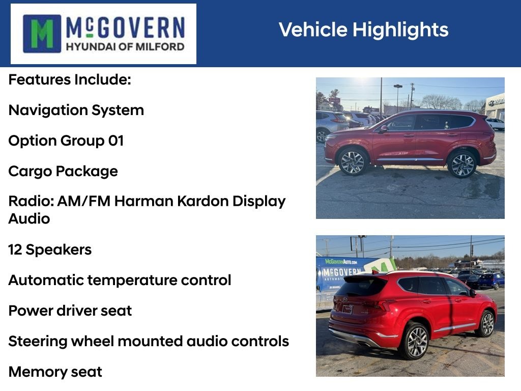 Certified 2023 Hyundai Santa Fe Calligraphy SUV