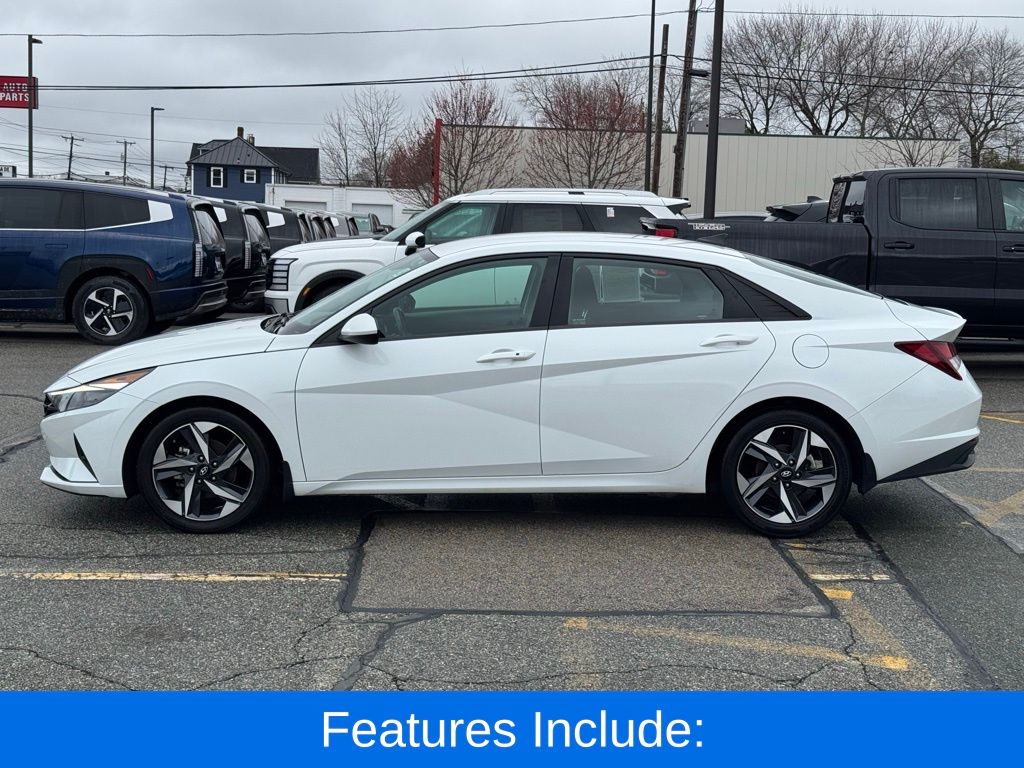 Certified 2023 Hyundai Elantra SEL with VIN 5NPLS4AG5PH097655 for sale in Milford, MA