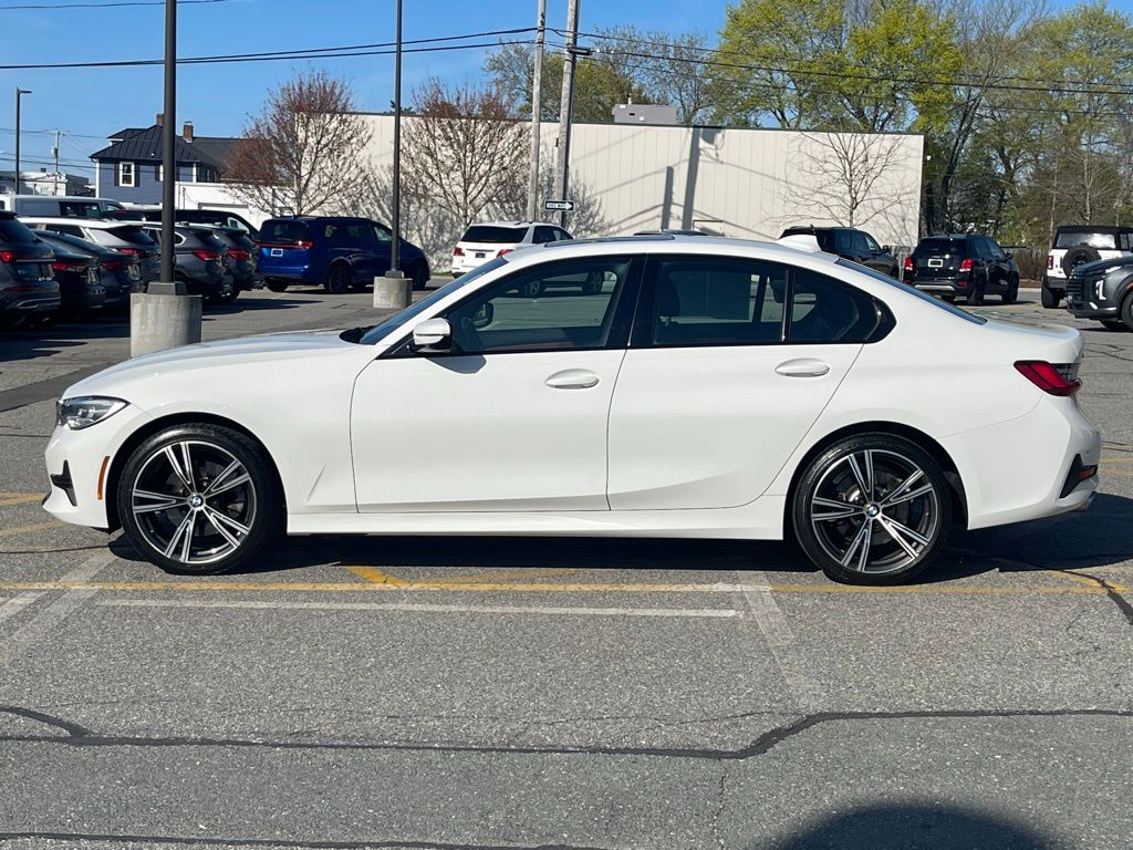 Used 2022 BMW 3 Series 330i with VIN 3MW5R7J07N8C30969 for sale in Milford, MA