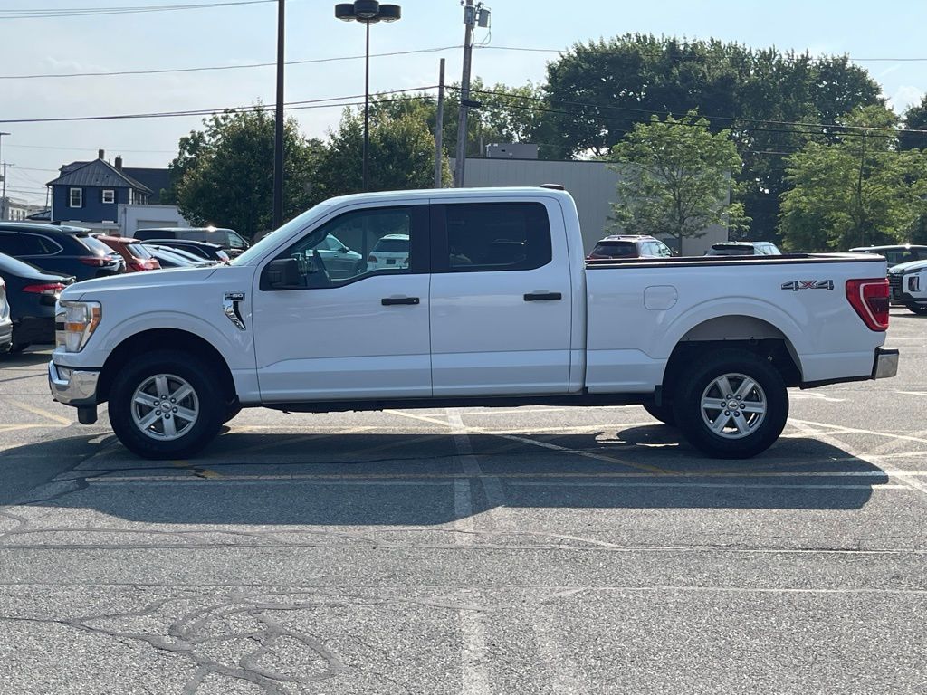 Used 2022 Ford F-150 XLT with VIN 1FTFW1E83NFB43798 for sale in Milford, MA