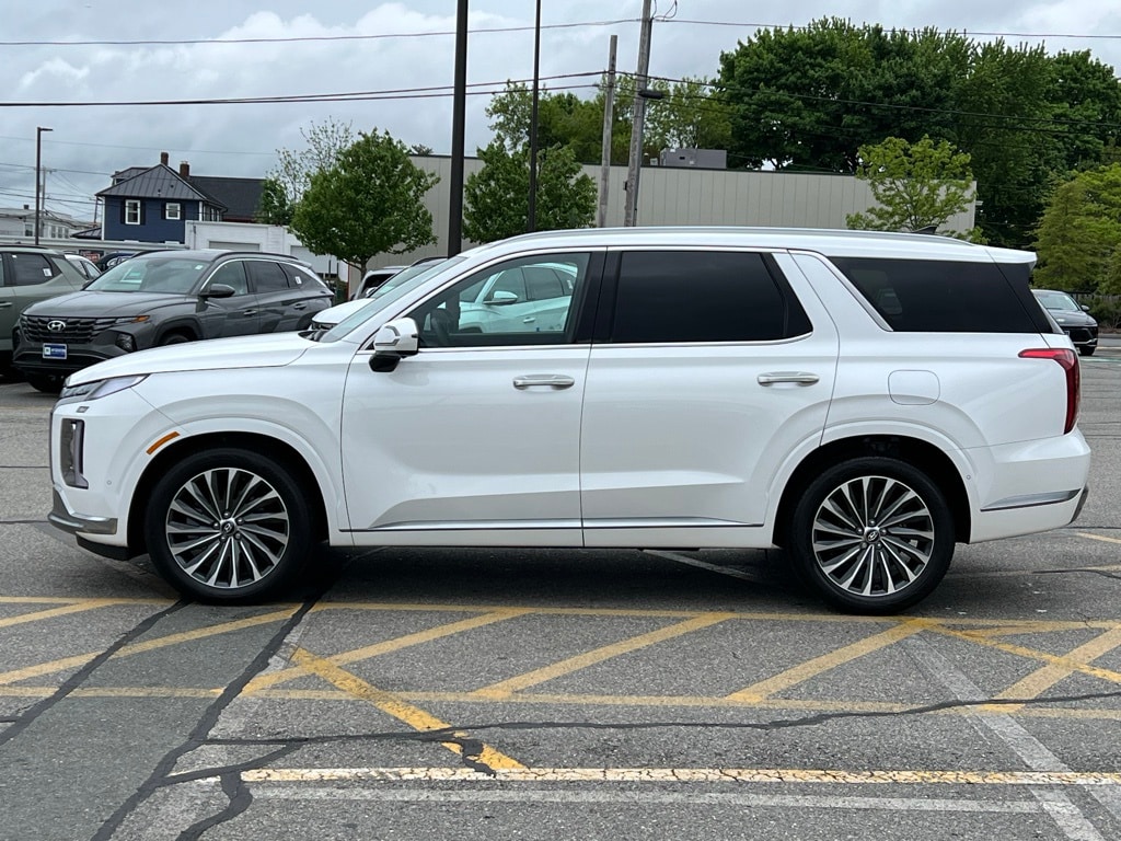 Certified 2024 Hyundai Palisade Calligraphy with VIN KM8R7DGE4RU718941 for sale in Milford, MA