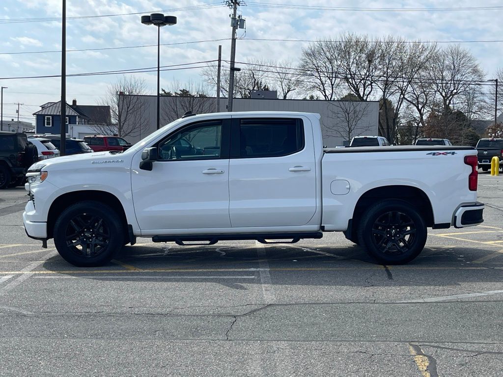 Used 2023 Chevrolet Silverado 1500 RST with VIN 1GCUDEE87PZ128548 for sale in Milford, MA