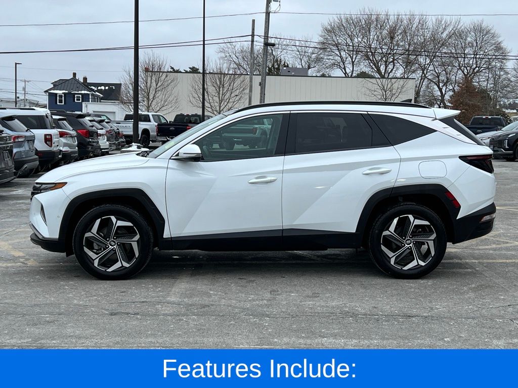 Certified 2022 Hyundai Tucson Limited with VIN 5NMJECAE5NH068187 for sale in Milford, MA