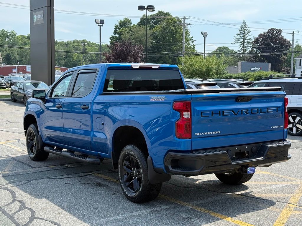 Used 2023 Chevrolet Silverado 1500 Custom Trail Boss Truck Crew Cab