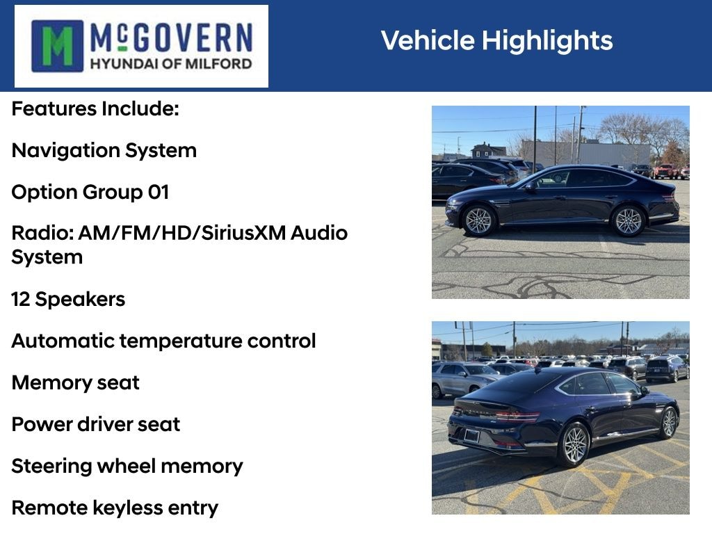 Used 2025 Genesis G80 2.5T Sedan