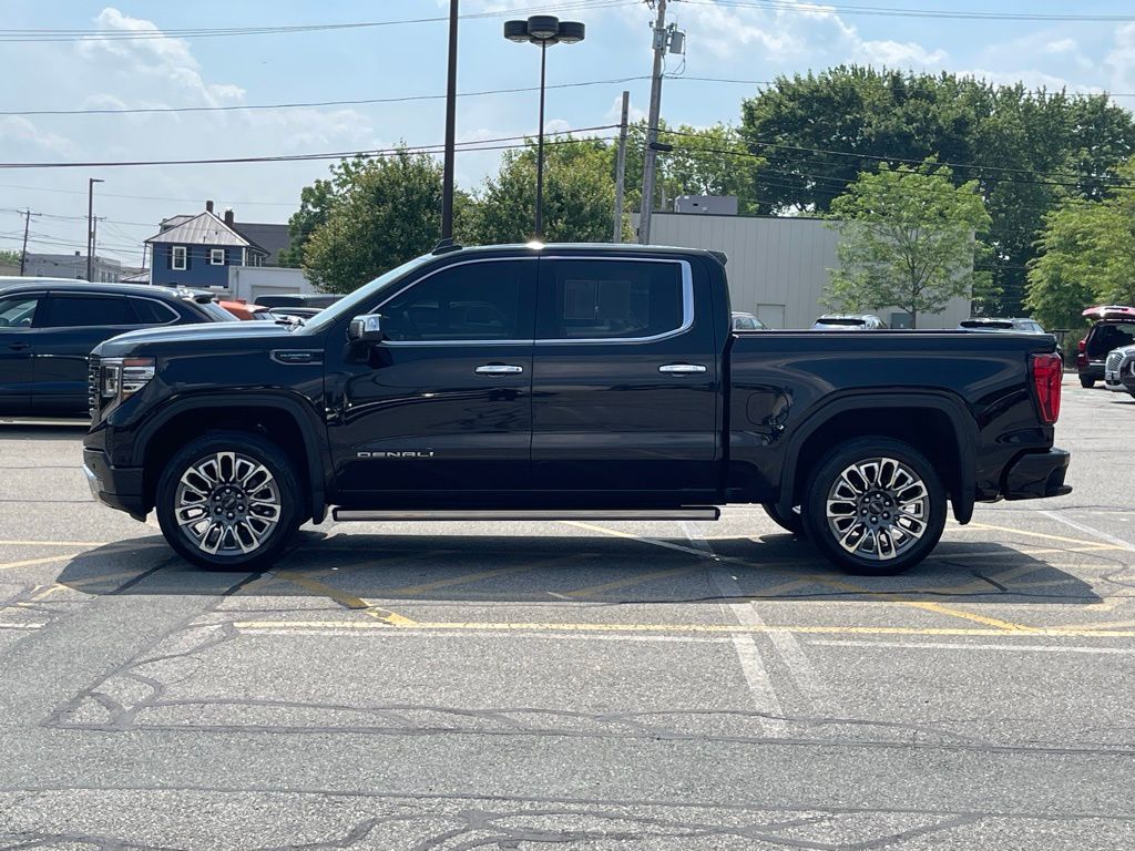 Used 2023 GMC Sierra 1500 Denali Ultimate with VIN 1GTUUHEL7PZ303113 for sale in Milford, MA