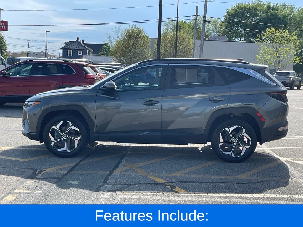 Certified 2022 Hyundai Tucson SEL with VIN 5NMJFCAE8NH124457 for sale in Milford, MA