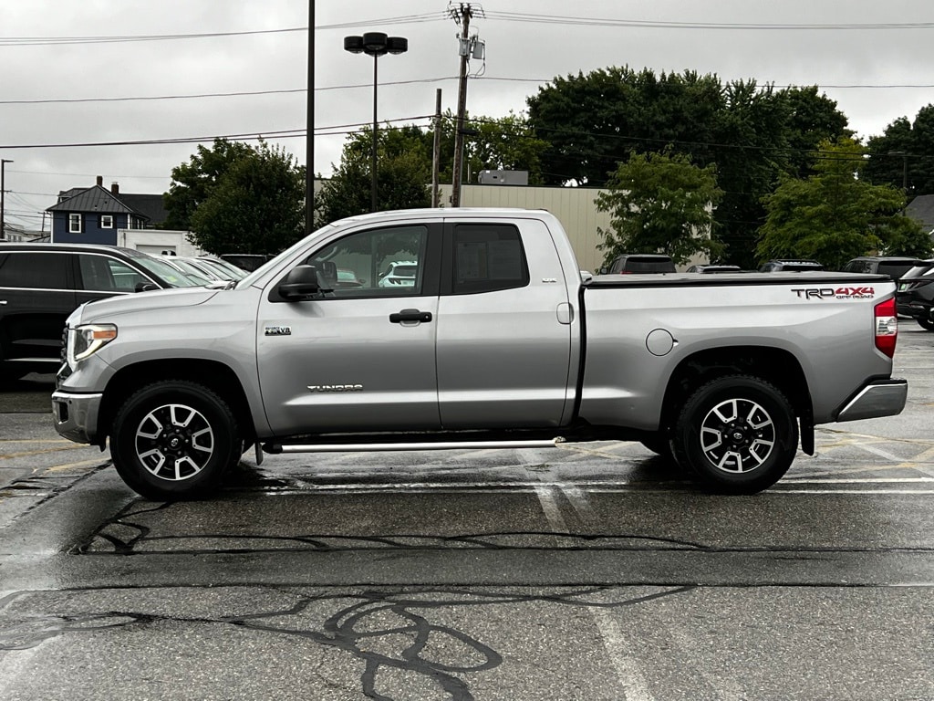 Certified 2018 Toyota Tundra SR5 with VIN 5TFUY5F15JX702265 for sale in Milford, MA