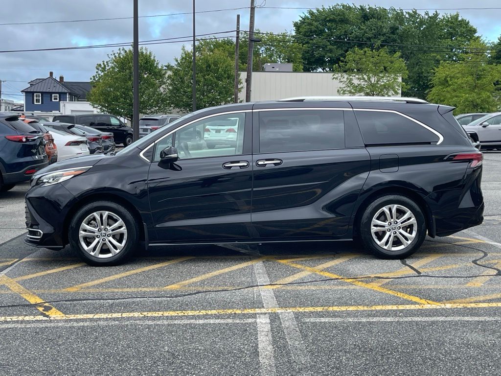 Used 2023 Toyota Sienna Platinum with VIN 5TDESKFCXPS097003 for sale in Milford, MA